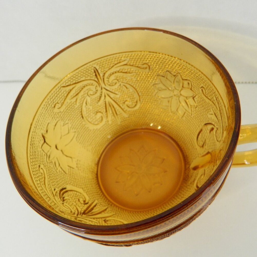 Vintage Indiana Glass Tiara Chantilly Pattern Punch Cup